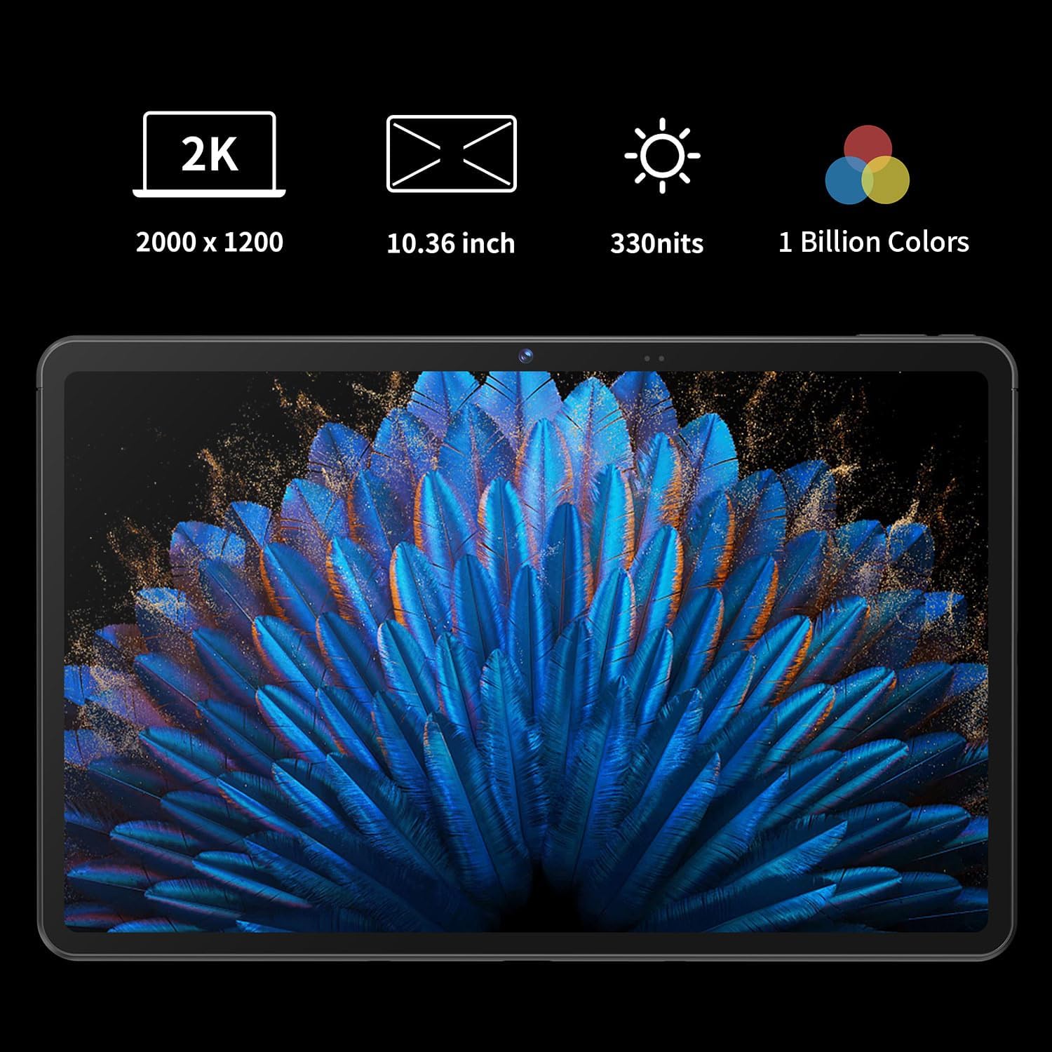 LincPlus T3 Tablette | Android 13 | 10'36 pouces | 6+128GB